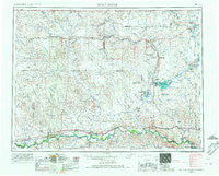 Wolf Point Montana Historical topographic map, 1:250000 scale, 1 X 2 Degree, Year 1954
