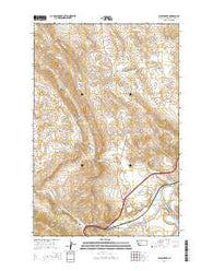 Wolf Creek Montana Current topographic map, 1:24000 scale, 7.5 X 7.5 Minute, Year 2014