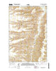 Wolf Creek Falls Montana Current topographic map, 1:24000 scale, 7.5 X 7.5 Minute, Year 2014