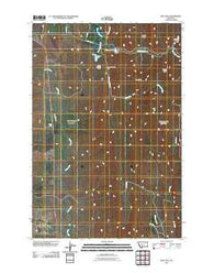 Wolf Hill Montana Historical topographic map, 1:24000 scale, 7.5 X 7.5 Minute, Year 2011