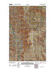 Wolf Point NW Montana Historical topographic map, 1:24000 scale, 7.5 X 7.5 Minute, Year 2011