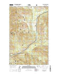 Wolf Prairie Montana Current topographic map, 1:24000 scale, 7.5 X 7.5 Minute, Year 2014
