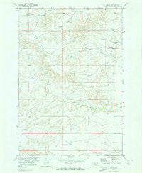 Woody Creek Camp Montana Historical topographic map, 1:24000 scale, 7.5 X 7.5 Minute, Year 1969