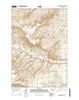 Woody Creek Camp Montana Current topographic map, 1:24000 scale, 7.5 X 7.5 Minute, Year 2014