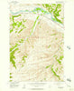Work Creek Montana Historical topographic map, 1:24000 scale, 7.5 X 7.5 Minute, Year 1956