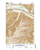 Work Creek Montana Current topographic map, 1:24000 scale, 7.5 X 7.5 Minute, Year 2014