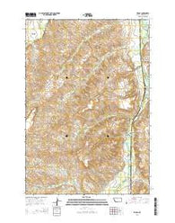 Wyola Montana Current topographic map, 1:24000 scale, 7.5 X 7.5 Minute, Year 2014