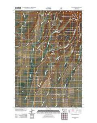 Yaple Bench Montana Historical topographic map, 1:24000 scale, 7.5 X 7.5 Minute, Year 2011