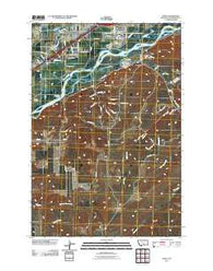 Yegen Montana Historical topographic map, 1:24000 scale, 7.5 X 7.5 Minute, Year 2011