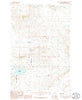 Yellow Water Reservoir Montana Historical topographic map, 1:24000 scale, 7.5 X 7.5 Minute, Year 1986