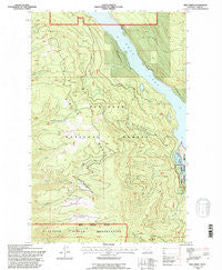 Yew Creek Montana Historical topographic map, 1:24000 scale, 7.5 X 7.5 Minute, Year 1994