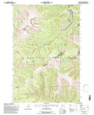 Yogo Peak Montana Historical topographic map, 1:24000 scale, 7.5 X 7.5 Minute, Year 1995