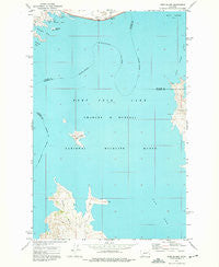 York Island Montana Historical topographic map, 1:24000 scale, 7.5 X 7.5 Minute, Year 1972