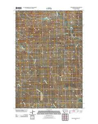 York Reservoir Montana Historical topographic map, 1:24000 scale, 7.5 X 7.5 Minute, Year 2011