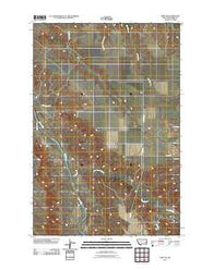 Zero NE Montana Historical topographic map, 1:24000 scale, 7.5 X 7.5 Minute, Year 2011