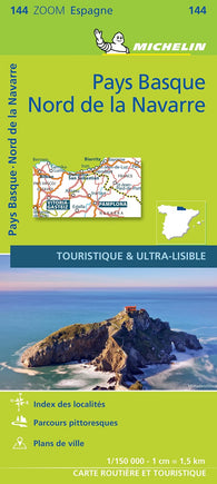 Buy map Zoom Map 144 Pays Basque - Pyrenees Ouest (French Edition)