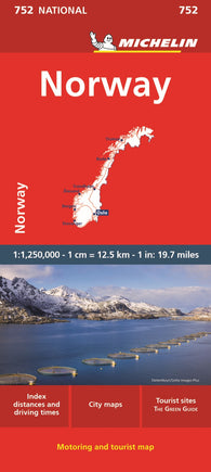 Buy map Norway Road Map