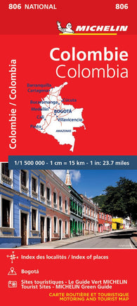 Buy map Columbia, Road & Tourist Map