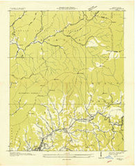 Addie North Carolina Historical topographic map, 1:24000 scale, 7.5 X 7.5 Minute, Year 1935