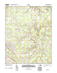 Ahoskie North Carolina Historical topographic map, 1:24000 scale, 7.5 X 7.5 Minute, Year 2013