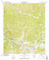 Alarka North Carolina Historical topographic map, 1:24000 scale, 7.5 X 7.5 Minute, Year 1940