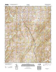 Albemarle North Carolina Historical topographic map, 1:24000 scale, 7.5 X 7.5 Minute, Year 2013