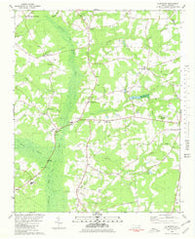 Albertson North Carolina Historical topographic map, 1:24000 scale, 7.5 X 7.5 Minute, Year 1980