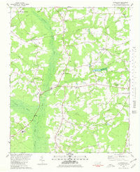 Albertson North Carolina Historical topographic map, 1:24000 scale, 7.5 X 7.5 Minute, Year 1980