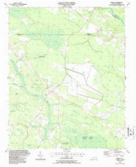 Ammon North Carolina Historical topographic map, 1:24000 scale, 7.5 X 7.5 Minute, Year 1987
