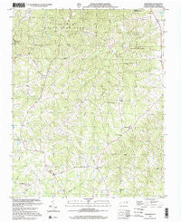 Anderson North Carolina Historical topographic map, 1:24000 scale, 7.5 X 7.5 Minute, Year 2002