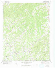 Anderson North Carolina Historical topographic map, 1:24000 scale, 7.5 X 7.5 Minute, Year 1972