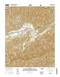 Andrews North Carolina Current topographic map, 1:24000 scale, 7.5 X 7.5 Minute, Year 2016