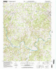 Aquadale North Carolina Historical topographic map, 1:24000 scale, 7.5 X 7.5 Minute, Year 2002