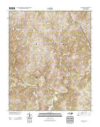 Aquadale North Carolina Historical topographic map, 1:24000 scale, 7.5 X 7.5 Minute, Year 2013