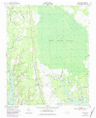 Arapahoe North Carolina Historical topographic map, 1:24000 scale, 7.5 X 7.5 Minute, Year 1950