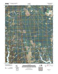 Arapahoe North Carolina Historical topographic map, 1:24000 scale, 7.5 X 7.5 Minute, Year 2010
