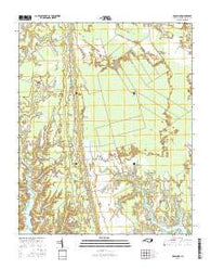 Arapahoe North Carolina Current topographic map, 1:24000 scale, 7.5 X 7.5 Minute, Year 2016