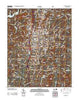 Asheboro North Carolina Historical topographic map, 1:24000 scale, 7.5 X 7.5 Minute, Year 2011