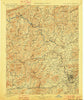 Asheville North Carolina Historical topographic map, 1:125000 scale, 30 X 30 Minute, Year 1901