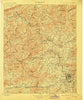 Asheville North Carolina Historical topographic map, 1:125000 scale, 30 X 30 Minute, Year 1901