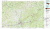 Asheville North Carolina Historical topographic map, 1:100000 scale, 30 X 60 Minute, Year 1985