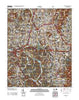 Asheville North Carolina Historical topographic map, 1:24000 scale, 7.5 X 7.5 Minute, Year 2011