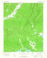 Ashford North Carolina Historical topographic map, 1:24000 scale, 7.5 X 7.5 Minute, Year 1956