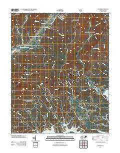 Ashford North Carolina Historical topographic map, 1:24000 scale, 7.5 X 7.5 Minute, Year 2011