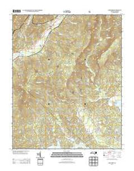 Ashford North Carolina Historical topographic map, 1:24000 scale, 7.5 X 7.5 Minute, Year 2013
