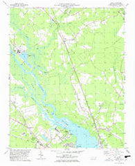Askin North Carolina Historical topographic map, 1:24000 scale, 7.5 X 7.5 Minute, Year 1978