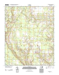 Atkinson North Carolina Historical topographic map, 1:24000 scale, 7.5 X 7.5 Minute, Year 2013