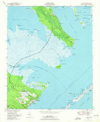 Atlantic North Carolina Historical topographic map, 1:24000 scale, 7.5 X 7.5 Minute, Year 1949