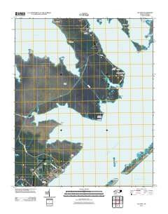 Atlantic North Carolina Historical topographic map, 1:24000 scale, 7.5 X 7.5 Minute, Year 2011
