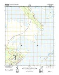 Atlantic North Carolina Historical topographic map, 1:24000 scale, 7.5 X 7.5 Minute, Year 2013